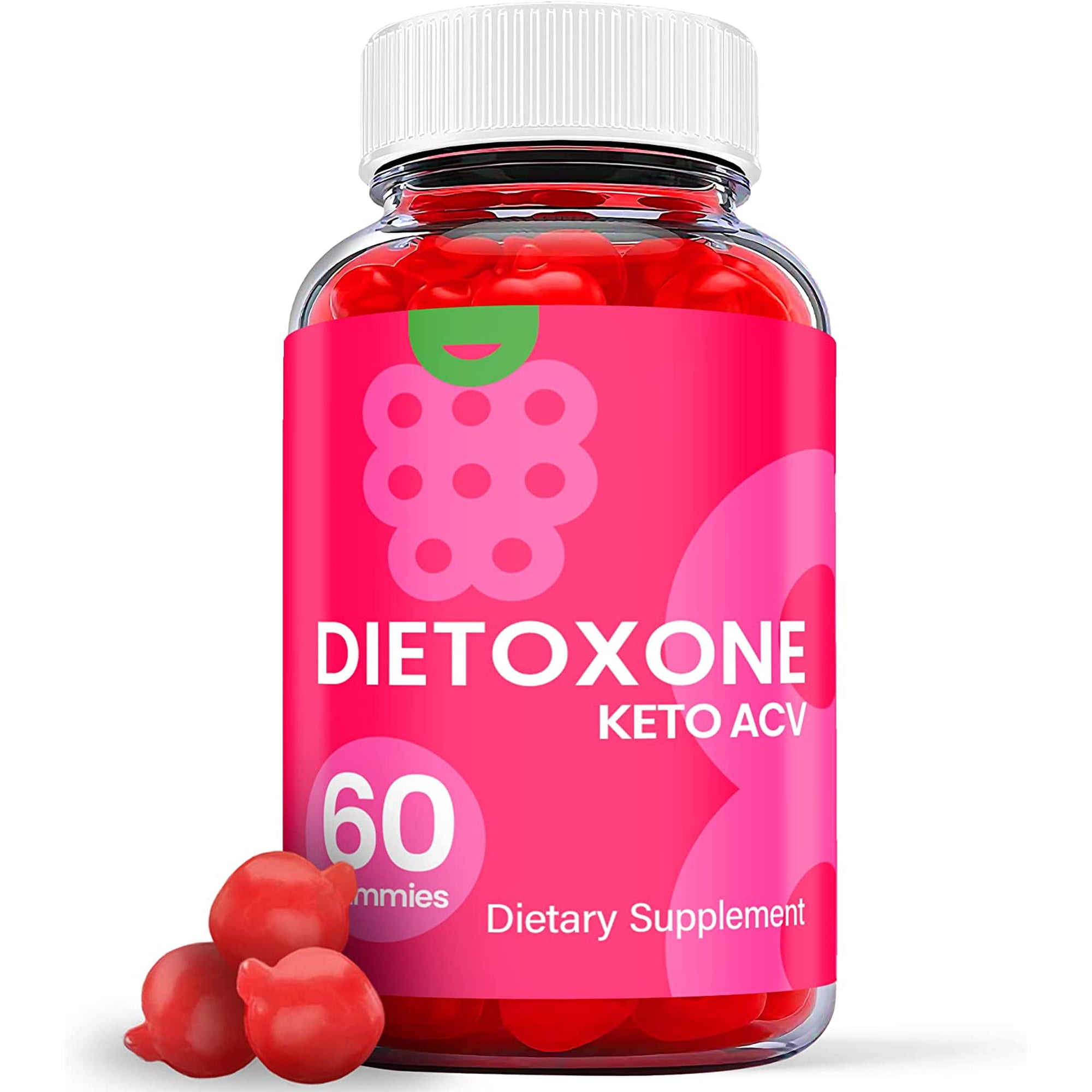 (1 Pack) Dietoxone Keto ACV Gummies - Supplement for Weight Loss - Energy & Focus Boosting Dietary Supplements for Weight Management & Metabolism - Fat Burn - 60 Gummies