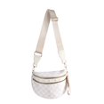 thumbnail image 1 of Bandolera FEIBOON Spacious a cuadros de nylon para mujer, 1 of 6