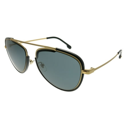 Versace  Metal Unisex Aviator Sunglasses Tribute Gold/Black 56mm Adult