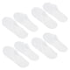 thumbnail image 3 of Pantuflas desechables blancas, 50 pares de pantuflas de viaje desechables blancas, pantuflas para invitados elaboradas con cuidado, 3 of 12