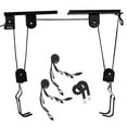 thumbnail image 1 of Bicycle Hoist Garage Storage Bike Lift Pulley System with 60kg Bearing Overhead Bike Rack Heavy Duty Ceiling Bicycle Hanger, 1 of 4