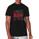 thumbnail image 2 of The Beatles - Camiseta Títulos de Algodón para Adultos Unisex (Negro), 2 of 3