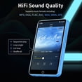 thumbnail image 4 of Reproductor MP3 ZAQE M505 80GB con Bluetooth, WiFi y 4" Touch, 4 of 8