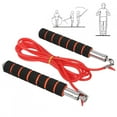 thumbnail image 4 of Competitive Jumprope, Rope Skipping Speediness Jumprope Adjustable Jumprope, For Kids Children Students Adults Red, 4 of 8