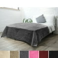 thumbnail image 6 of Soft Fuzzy Warm Cozy Throw Blanket with Fluffy Sherpa Fleece for Sofa Couch Bed, 6 of 8