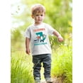 thumbnail image 2 of Crocodile, Surfing Dude T-Shirt Infant -Image by Shutterstock,  18 Months, 2 of 4