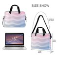 thumbnail image 3 of FORMRS 16" Laptop Sleeve Bag Carrying Case with Handle Travel Shoulder Briefcase, Light Blue Gradient, 3 of 8