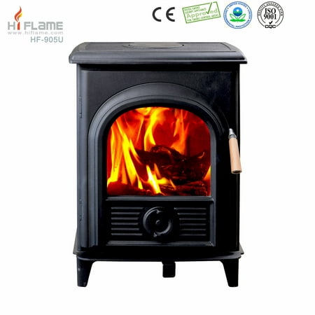 Hiflame EPA Shetland HF905UPB 800sq ft wood burning (Best Cast Iron Wood Burning Stove)