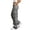 *Gray, variant on Women's Adjustable Hem Cargo Pants,Outdoor Pull-On Trousers for Women,Ladies Stretchy Sweatpants with Pockets,Army Green,S-2XL
