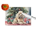 thumbnail image 2 of Poodle Cozy Christmas Glass Cutting Board Large 12 in x 15 in, 2 of 5