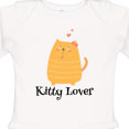 thumbnail image 4 of Inktastic Kitty Lover Orange Tabby Cat Girls Long Sleeve Baby Bodysuit, 4 of 5