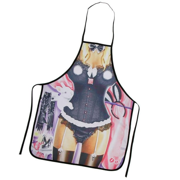Fairy Saucy Bunny Delantal Cocina Delantales de cocina Hombres Mujeres Regalos de cumpleaños