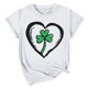 thumbnail image 3 of El Día de San Patricio Manga Corta Cuello Redondo Suéter Casual Top, Ligero 95% Poliéster 5% Blusa de Spandex para Vacaciones Y Uso Diario, Tops de Mujer Casual, 3 of 5