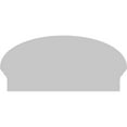 thumbnail image 5 of Ekena Millwork 28"W x 13-7/8"H x 2-3/4"P Elliptical Smooth Architectural Grade PVC Combination Pediment, 5 of 7