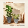 thumbnail image 3 of 20" Mykonos Square Polyresin Indoor and Outdoor Planter with Stone Blend Concrete, 3 of 7