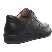 Finn Comfort Edmonton Mens Lace Up Comfort Shoes In Black Size 7.5