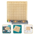 thumbnail image 3 of Board Games Multiplication Game Wooden Board Games Educational Math Board Games, 3 of 5