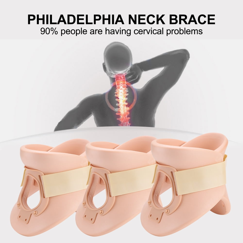 WALFRONT 3 Sizes Philadelphia Neck Brace Cervical Collar Neck Support