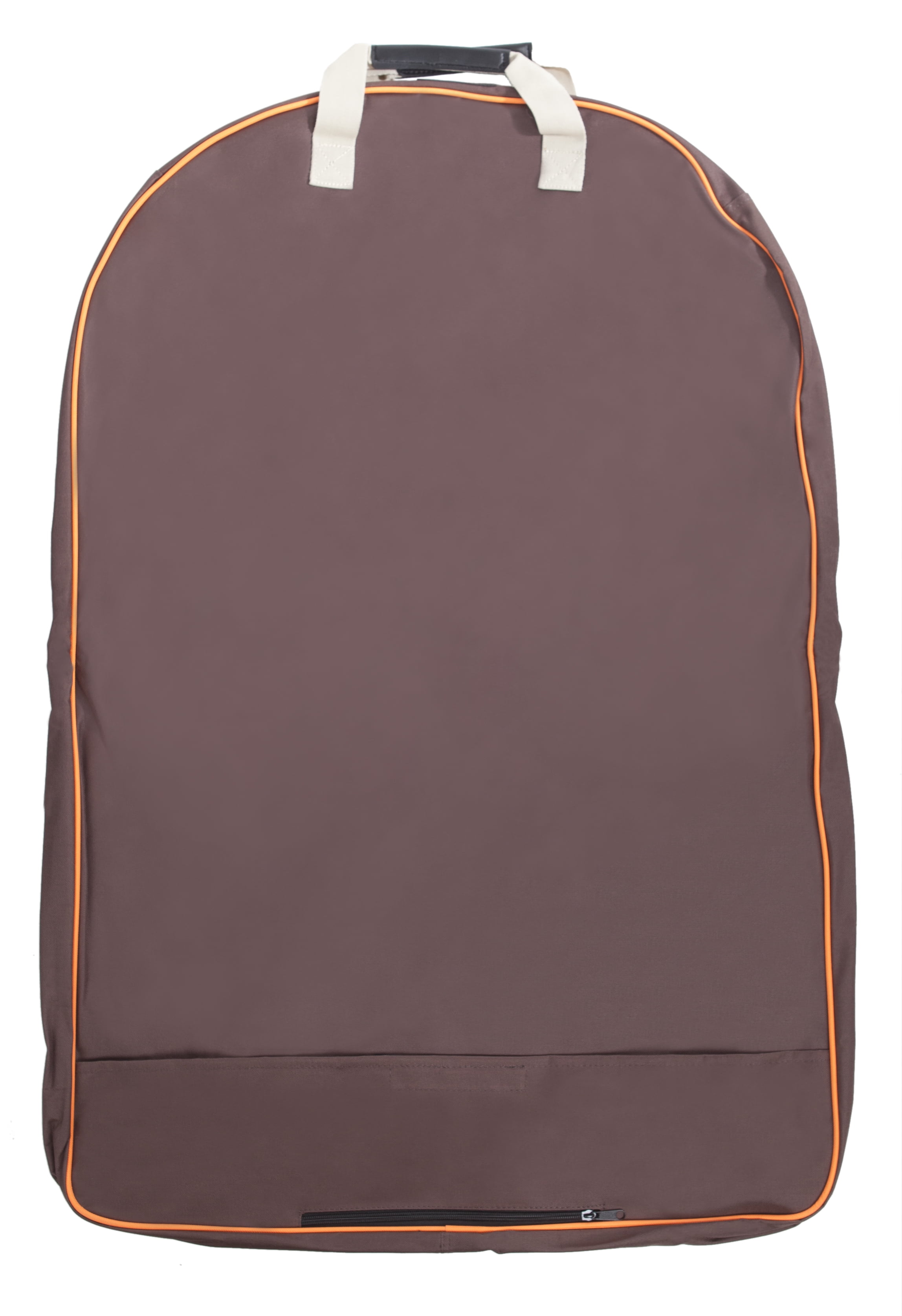 Huntley Equestrian Deluxe Travel Garment Bag Zipper, Closure Cover, Traveling Equestrian Bag Collection - Brown