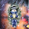 thumbnail image 2 of Pegatinas navideñas para ventanas, pegatinas navideñas de cristal de PVC con copos de nieve para decoraciones navideñas de 20x30cm, 2 of 4