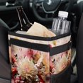 thumbnail image 6 of Fragmented Flowers Foldable Car Trash Can with Lid, Leak-proof and Hanging Storage Bag - Car Trash Bin for Convenient Use, 6 of 6