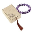 thumbnail image 1 of Pulsera de cuentas redondas, pulsera de joyería con dijes, pulsera de cristal, pulsera para mujer, novia del Día de la Madre, 1 of 9