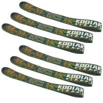 Soft Loop Tie Down Straps - 1.5 x 18 inches- 10,000 lb Load Capacity - Camo 6 Pack - Loops for Securing ATV, UTV, Motorcycles, Scooters, Dirt Bikes, Lawn & Garden Equipment by KODIAK STRAPS