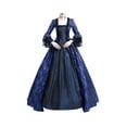 thumbnail image 1 of UPPADA Women's Medieval Regency Costumes Gothic Renaissance Costume Royal Maxi Dresses Plus Size 18th Century Cosplay Gown, 1 of 5