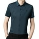 thumbnail image 5 of Camisa de manga corta para hombre Camisa de vestir de manga corta para hombre para vacaciones en la playa Yuyangstore camisa de rayas, 5 of 8