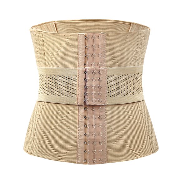 Entrenador de cintura para mujer, Corset Body Shaper faja recortadora con 3 s de cierre - S piel Pieles Sunnimix entrenador de cintura para mujer