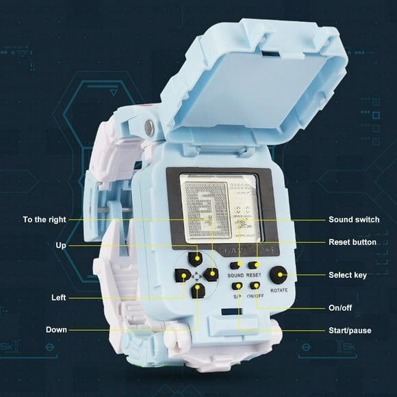Reloj robot deformado para niños, juguetes, reloj electrónico digital para niños y niñas, regalo de Navidad