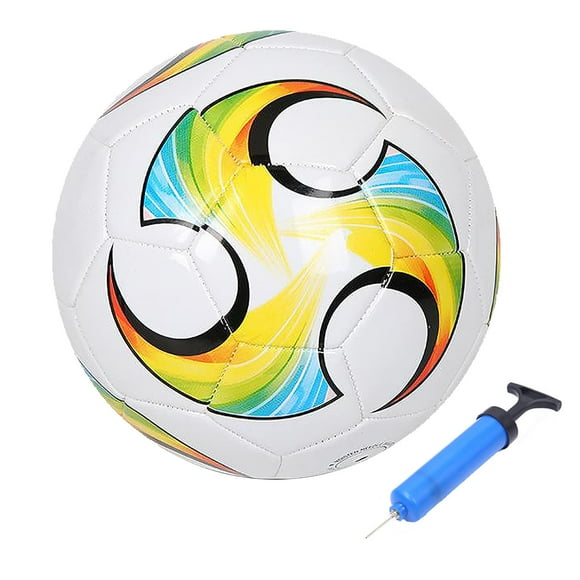 Balón de fútbol ABAJI, tamaño 2, 3, 4, 5, colorido con bomba