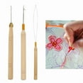 thumbnail image 2 of 10 Pcs Pulling Needle for Hair Extensions Looped Needle Hair Extension Tool, 2 of 15