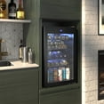 thumbnail image 1 of OKADA Beverage Refrigerator or Wine Cooler 120 Can or 36 Bottles with Glass Door for Beer, Soda or Wine Mini Fridge freestanding for Office, Home or Bar Drink Freezer for Party, 1 of 8