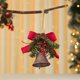 thumbnail image 5 of Adornos navideños, regalos navideños, lazos navideños, piñas, campanas, adornos para árbol de Navidad, campana de hierro, 5 of 5