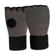 thumbnail image 4 of Guantes interiores de boxeo para manos, guantes de medio para Sparring MMA Muay Thai Gris oscuro, 4 of 8