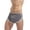 Gray, variant on Men's Mesh Booty Shorts 3 Inch Lightweight Quick Dry Athletic Sportswear Workout Retro Running Gym Shorts Big and Tall Size M-3XL