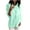 Green, variant on Black_Friday,Cyber/Monday Clothes Under $5 Fayshow0 Blouses 3/4 Sleeve V Neck Shirts Tops Women'S Fashion T-Shirt Long Sleeves Blouse Round Neck Casual Pullover Tops