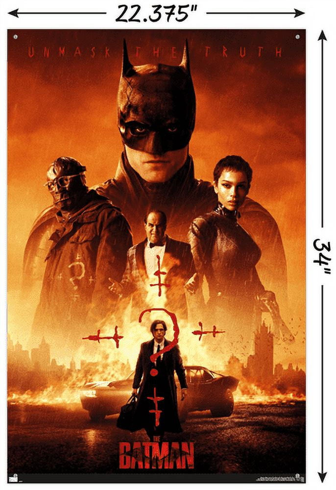 The Batman ポスター DC Comics Movie The Batman - One Sheet Wall Poster, 14.725