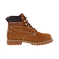 thumbnail image 2 of Mens 6” Waterproof Full Grain Leather Slip Resistant Steel Toe Work Boots, Brown, 9.5M, 2 of 6