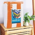 thumbnail image 5 of Utopia Towels Pack of 4 Cabana Beach Towels, Oversized 30 x 60 Inches Cotton Beach Towel Set, Smooth Ring Spun Texture for Pool and Swim Days, Modern Striped Design Bath Towels, Orange, 5 of 9