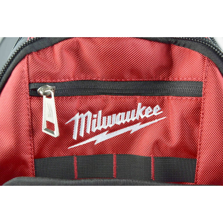 Milwaukee 48-22-8200 Water Resistant 1680D Ballistic Material Jobsite  Backpack with Laptop Pocket