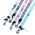 thumbnail image 2 of MINISO Disney Lanyard Card Neck Stitch Card Strap Cartoon Keychain for Pendant Key ID Holder Key Ring Cord Hang Rope Lariat, 2 of 5