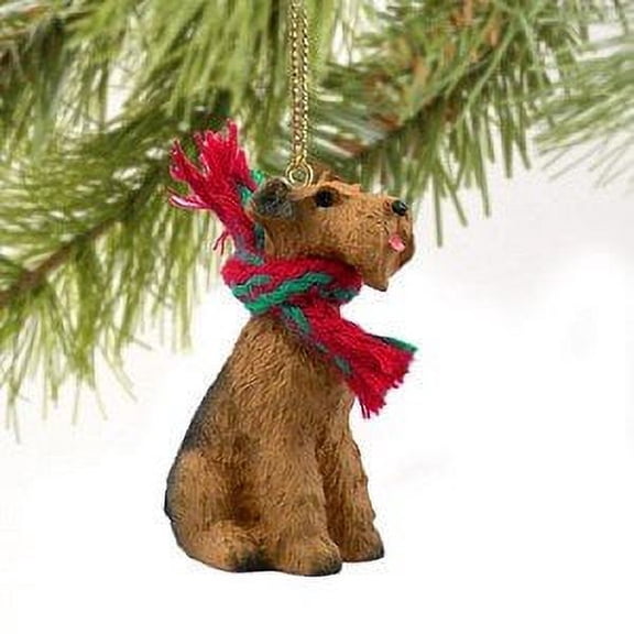 Conversation Concepts Airedale Terrier Miniature Dog Ornament