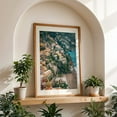 thumbnail image 5 of Hillside, Positano 02 - Positano Campania Italy Photography Oak Framed Wall Art Print 16 x 20 inches, 5 of 68