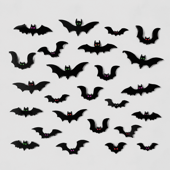 Magnetic Bats Halloween Garage Door Decorations