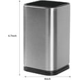 thumbnail image 5 of Utensil Holder, Stainless Steel Crock, Caddy for Cooking Utensil, 4 x 6.7", Silver, 5 of 5