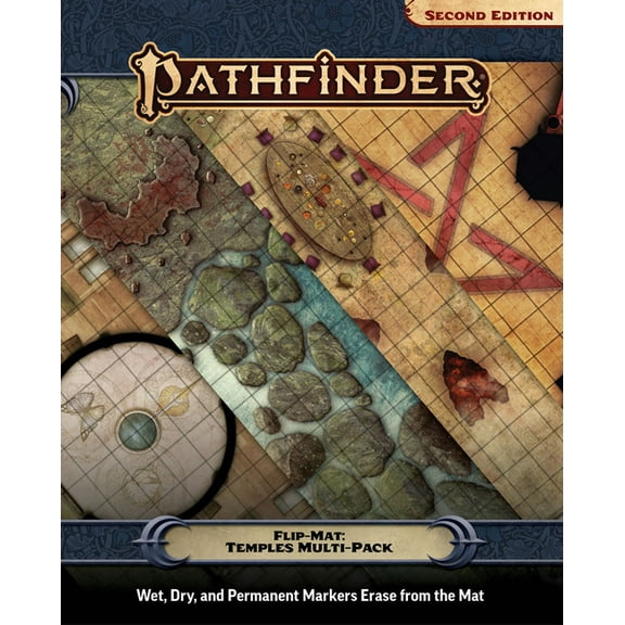 Pathfinder Flip-Mat: Temples Multi-Pack (Book)