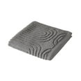 thumbnail image 3 of Beautiful by Drew Barrymore Textured Washcloth, Soft 100% Cotton, Charcoal Gray, 3 of 8