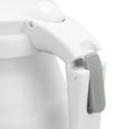 thumbnail image 2 of Riousery Foldable Electric Kettle 400W 600ML (20.3 oz) Portable Travel Water Boiler with Auto Power Off Protection, Food Grade Silicone Collapsible Kettle for Camping and Road Trips, White, 2 of 9